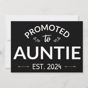 Promoted To Auntie Est. 2024 II Announcement
