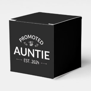 Promoted To Auntie Est. 2024 II Favour Box