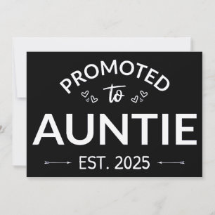 Promoted To Auntie Est. 2025 II Announcement