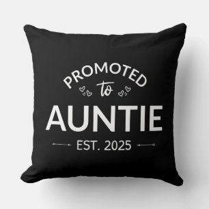 Promoted To Auntie Est. 2025 II Cushion