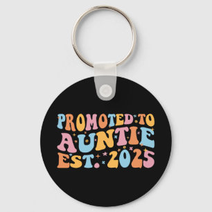 Promoted To Auntie Est. 2025 III Key Ring