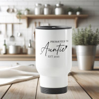 Promoted to Auntie EST 2025 | New Aunt Mug