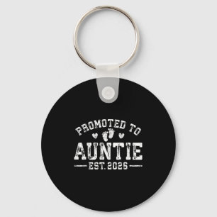 Promoted To Auntie Est 2026 Auntie To Be 1st Time Key Ring