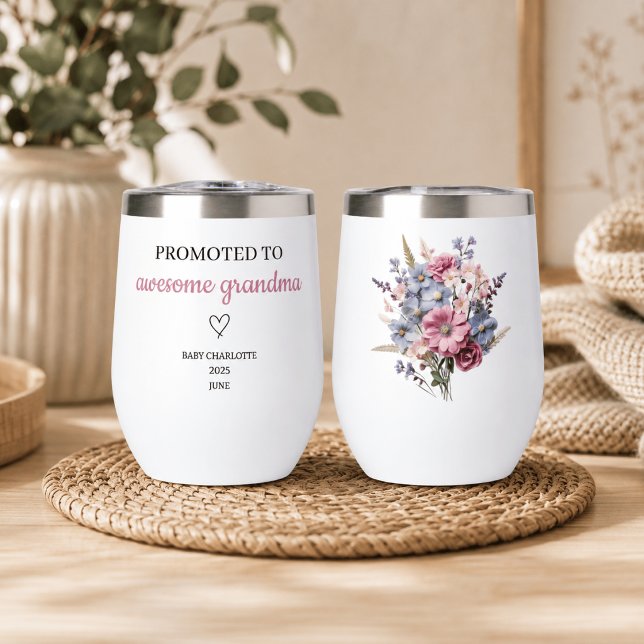 Promoted to Awesome Grandma Personalised  (Creator Uploaded)