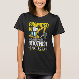 Promoted to Big Bro 2023 Leveled up to Big Brother T-Shirt
