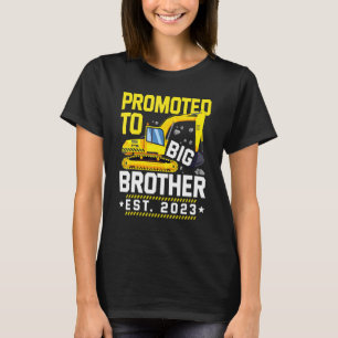 Promoted to Big Bro 2023 Leveled up to Big Brother T-Shirt