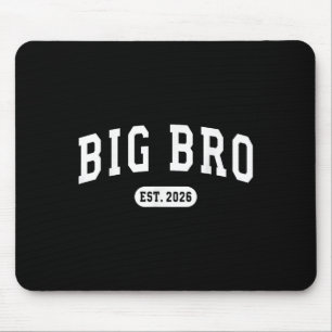 Promoted To Big Bro Est 2026 New Brother Baby Anno Mouse Mat