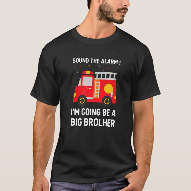 Promoted To Big Brother 2023 Boys Sibling Outfits  T-Shirt (Front)