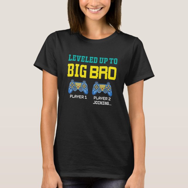 Promoted To Big Brother 2023 Kids Boys Sibling Out T-Shirt (Front)