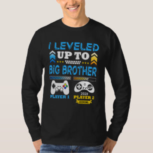 Promoted To Big Brother 2023 Levelled Up To Big Fa T-Shirt