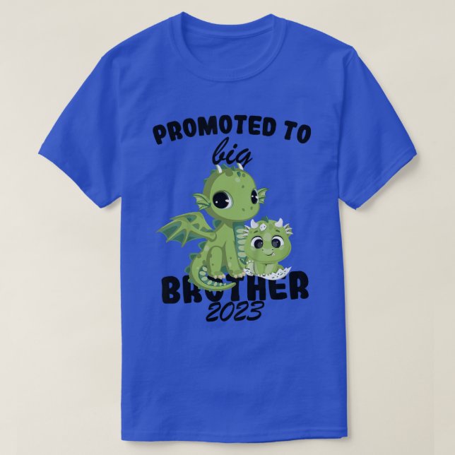 Promoted To Big Brother 2023 Pregnancy Announcemen T-Shirt (Design Front)