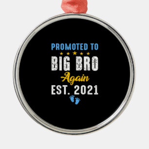 Promoted to Big Brother again 2021  trending Metal Tree Decoration
