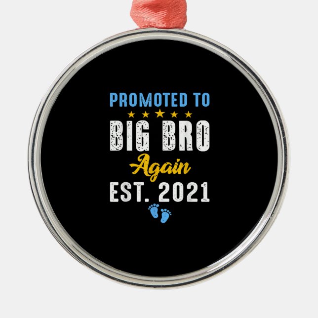 Promoted to Big Brother again 2021| trending Metal Tree Decoration (Front)