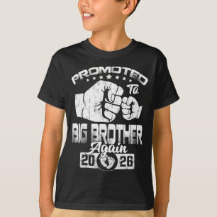 Promoted to big brother again est 2026 T-Shirt