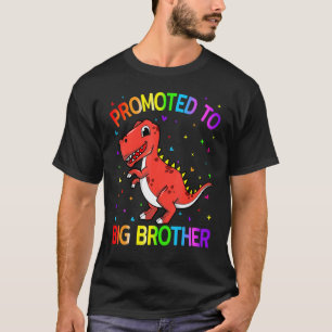 Promoted to Big Brother Dinosaur Big Brother Final T-Shirt