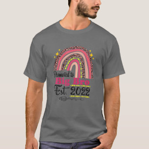 Promoted To Big Brother Est. 2022 Rainbow Mother's T-Shirt