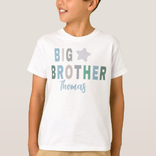 Promoted to Big Brother,Little Brother Personalise T-Shirt