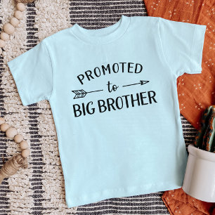 Promoted to Big Brother Matching Sibling Maternity T-Shirt