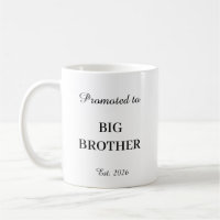 Promoted To Big Brother Mug – Pregnancy Gift