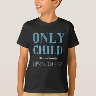 Promoted To Big Brother Only Child Expiring 2023 T-Shirt