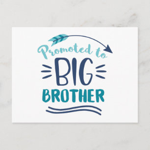 Promoted To Big Brother Postcard