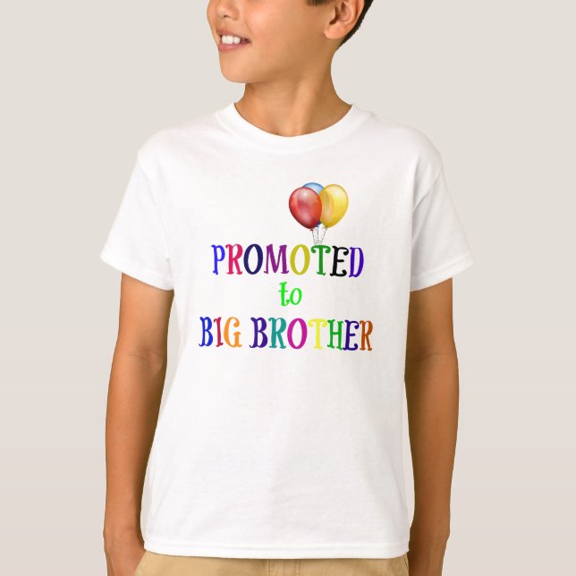 Promoted to Big Brother T-Shirt (Front)