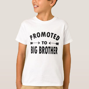 Promoted to big brother t-shirt