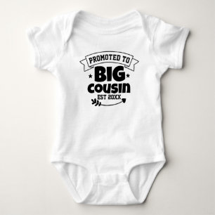 Promoted To Big Cousin Awesome Future Presents Baby Bodysuit