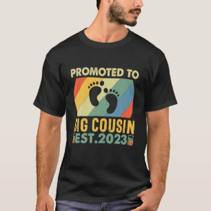 Promoted To Big Cousin Funny I'm Going To Be Big C T-Shirt