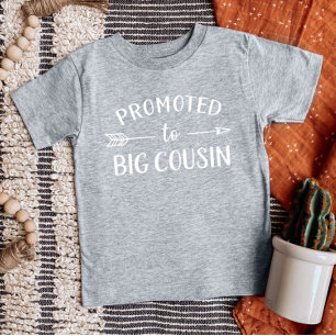 Promoted to Big Cousin Matching Family Baby T-Shirt