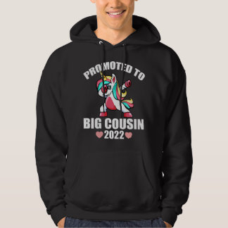 Promoted To Big Cousin , Unicorn Big Cousin EST. 2 Hoodie