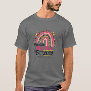 Promoted To Big Sister Est. 2022 Rainbow Mother's T-Shirt