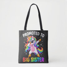 Promoted to Big Sister Tote Bag