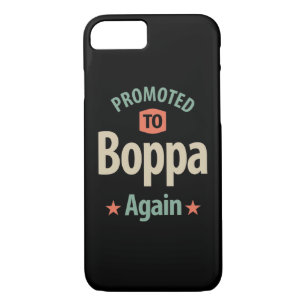 Promoted To Boppa Again   Father Grandfather Gift iPhone 8/7 Case