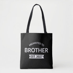 Promoted To Brother Est 2027 Big Brother II Tote Bag
