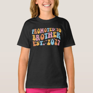 Promoted To Brother Est 2027 Big Brother T-Shirt
