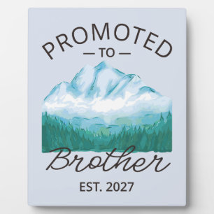Promoted To Brother Est 2027 Big Brother VI Plaque