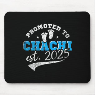 Promoted To Chachi 2025 New Indian Aunt Vintage Mouse Mat