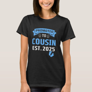 Promoted to Cousin 2025 I'm Going to Be A Big Cous T-Shirt