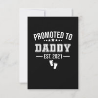 Promoted To Daddy 2021 First Time Fathers