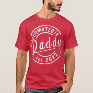 Promoted to Daddy 2022 Pregnancy Announce Premium  T-Shirt