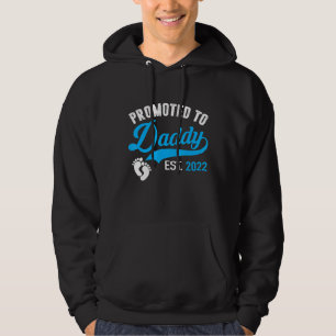 Promoted To Daddy 2022 Soon To Be Dad Husband Hoodie