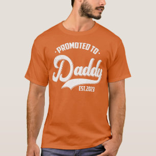 Promoted to Daddy 2023 Gender Reveal Pregnancy Bab T-Shirt