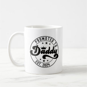 Promoted to Daddy 2024 Coffee Mug