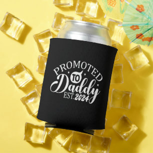 Promoted to daddy 2024 daddy to be can cooler