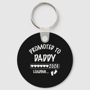 Promoted to Daddy 2026 New Parent Mummy Dad Key Ring