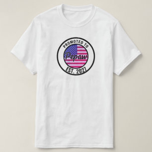 Promoted to Daddy 2027 New Dad Gift T-Shirt