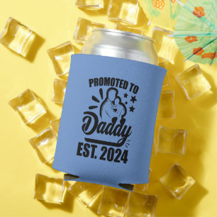 Promoted to Daddy EST 2024 Can Cooler