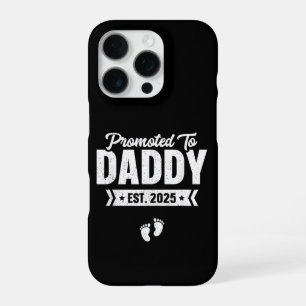 Promoted to Daddy Est 2025 Dad to Be, Dad Est 2025 iPhone 16 Pro Case