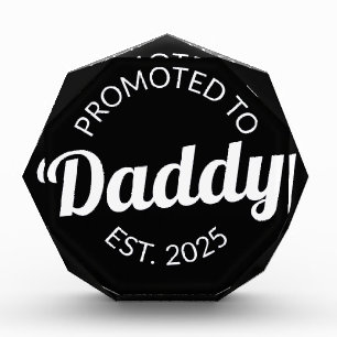 Promoted To Daddy Est. 2025 I Photo Block